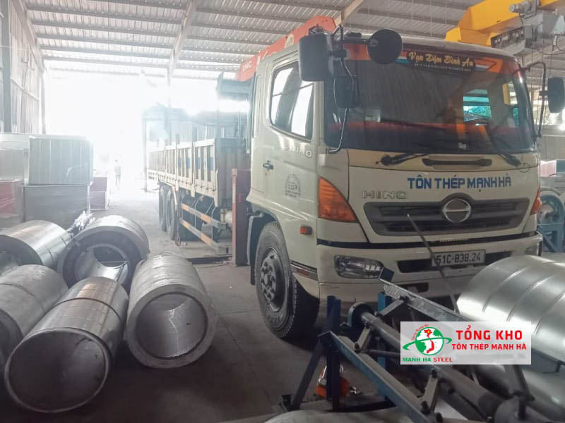 Mua vật tư inox giá tốt, CK 3 - 7% tại Mạnh Hà