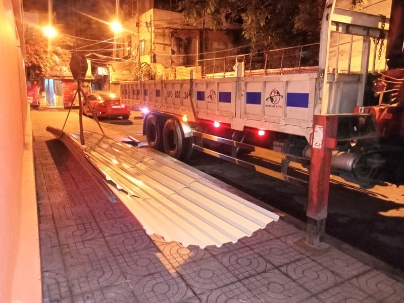 Mua tôn mạ kẽm giá rẻ, chất lượng tại Đại lý inox Mạnh Hà