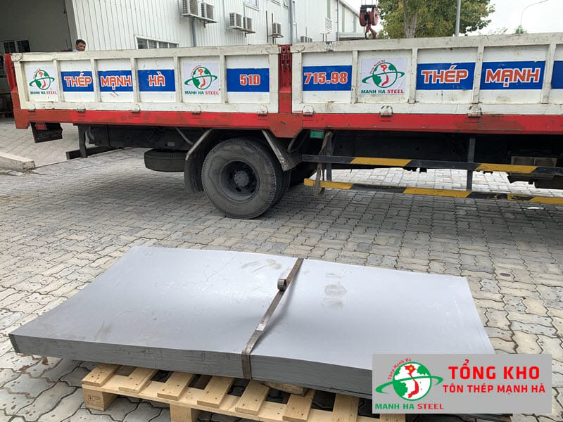 Đại lý Mạnh Hà cung ứng tôn tấm mỏng chính hãng, CK 3 - 7%