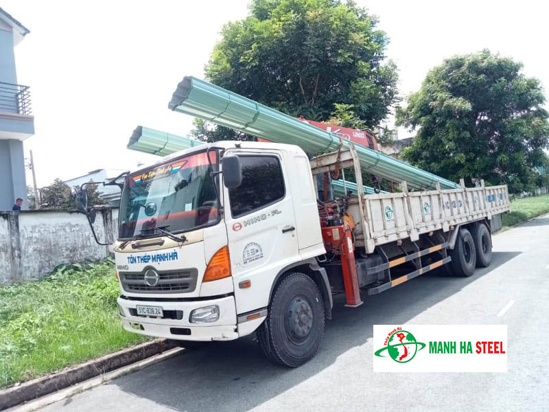 Mua tôn lợp 11 sóng chính hãng tại Mạnh Hà