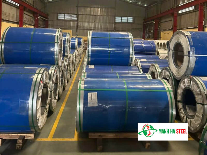 Nhà cung cấp tôn cuộn kẽm đa dạng, giá tốt - Đại lý inox Mạnh Hà