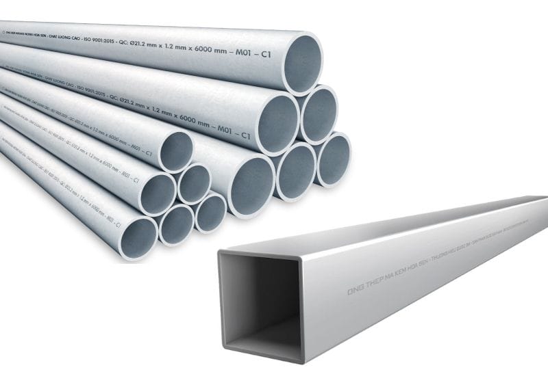 Nhận biết thép hộp Hoa Sen