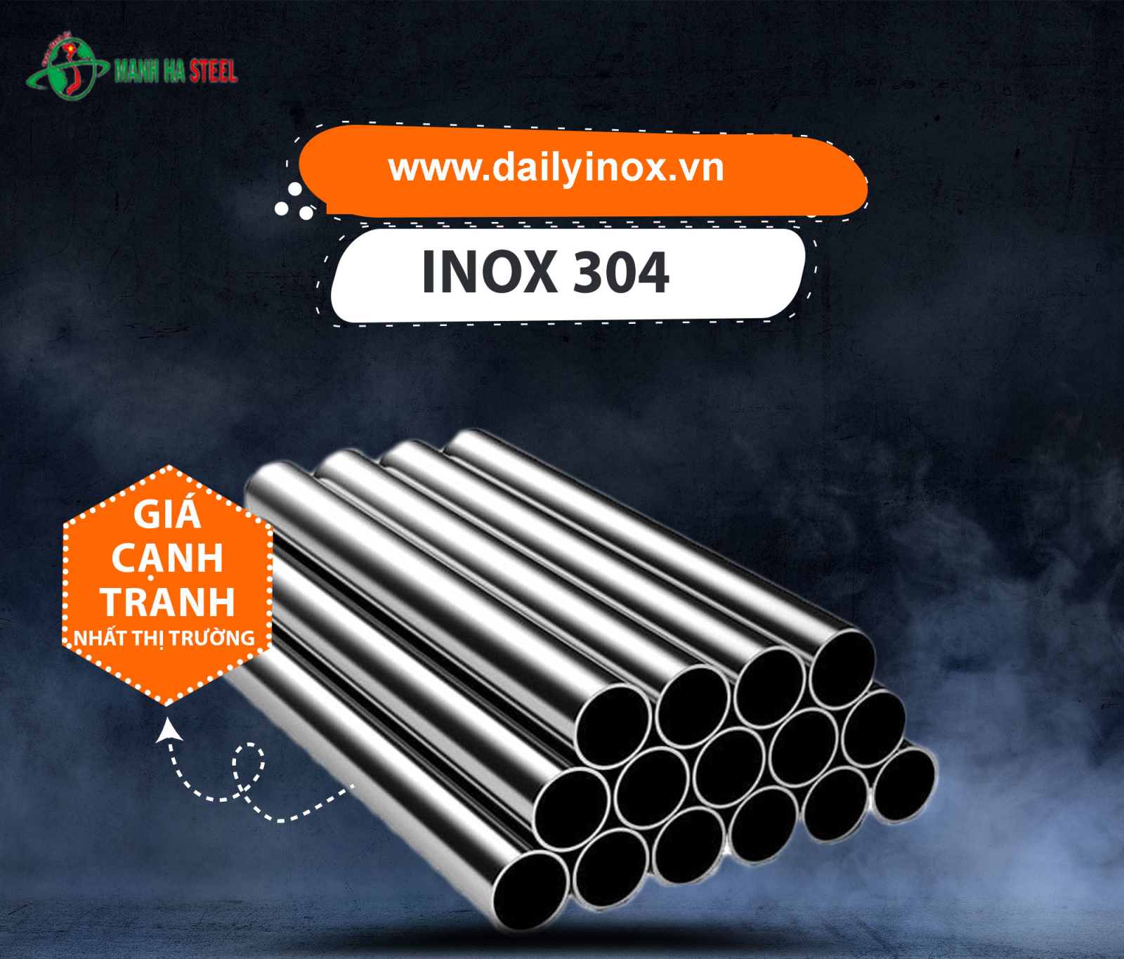Ống Inox 304 - Chất Lượng Cao, Ứng Dụng Đa Dạng