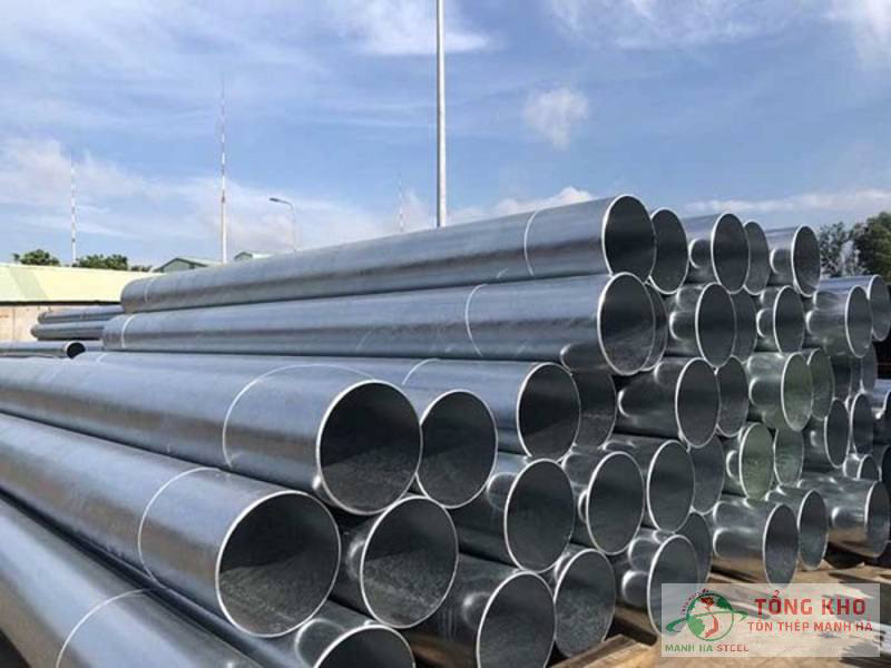 Ống inox mạ kẽm nhúng nóng phi 457