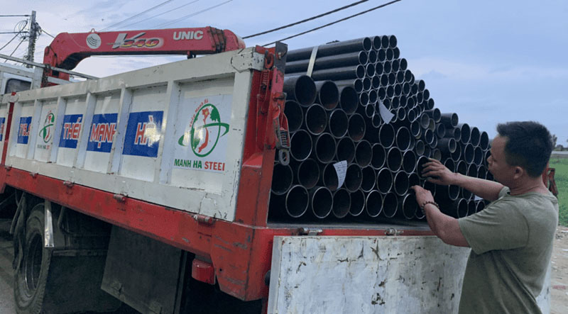 Ống thép đen công nghiệp