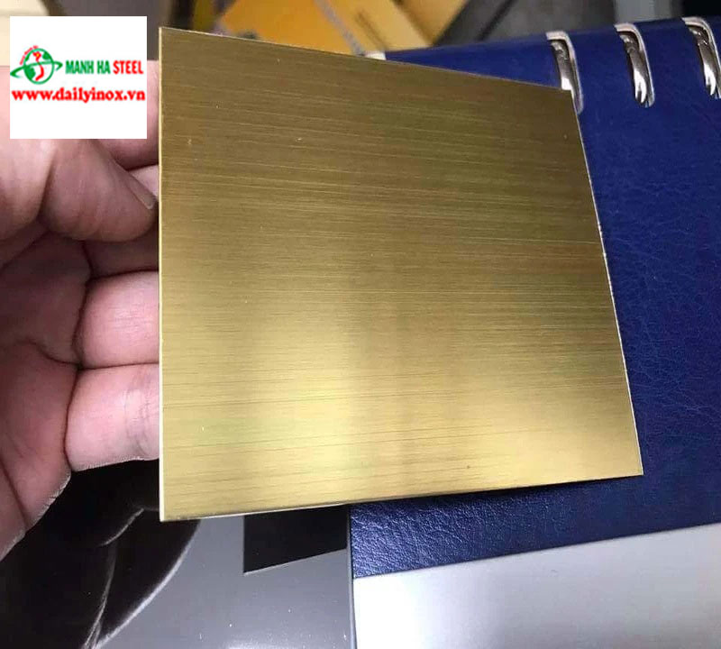 cách mạ vàng inox