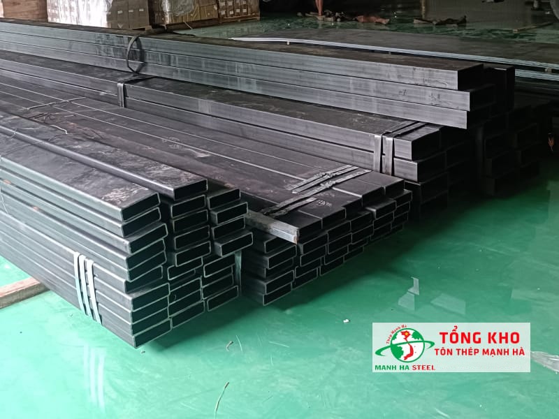 Sắt hộp đen làm lan can sắt