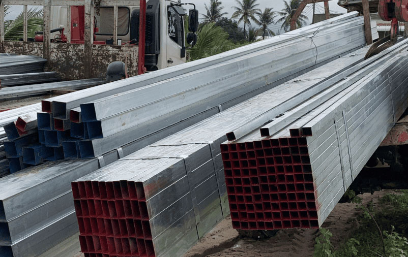 Sắt hộp vuông mạ kẽm