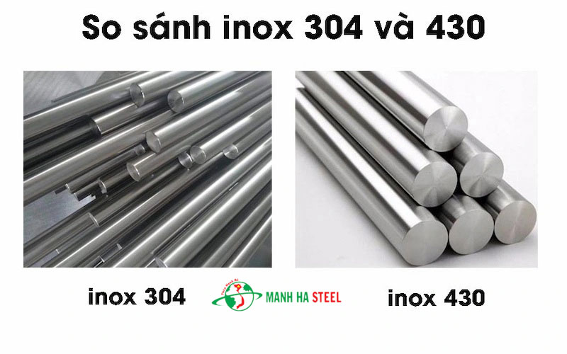 So sánh inox 403 và 304