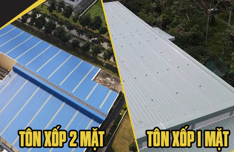 So sánh tôn xốp 1 lớp và 2 lớp loại nào tốt hơn?