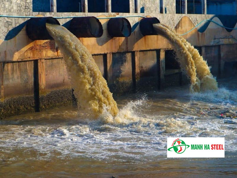 Tái chế thép xây dựng hạn chế ô nhiễm nguồn nước