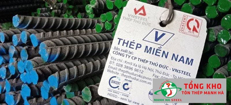 Nhãn mác thép Miền Nam