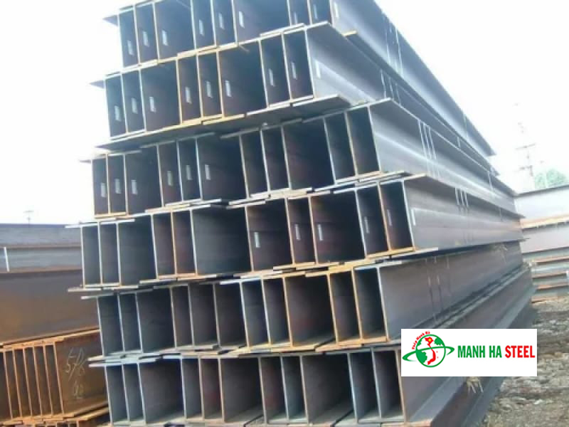 Thép hình H350 có kích thước bụng 350mm, tiết diện lớn, chịu lực tốt
