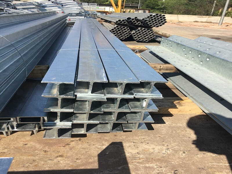 Thép hình H mạ kẽm nhúng nóng chống ăn mòn cực tốt, bền bỉ