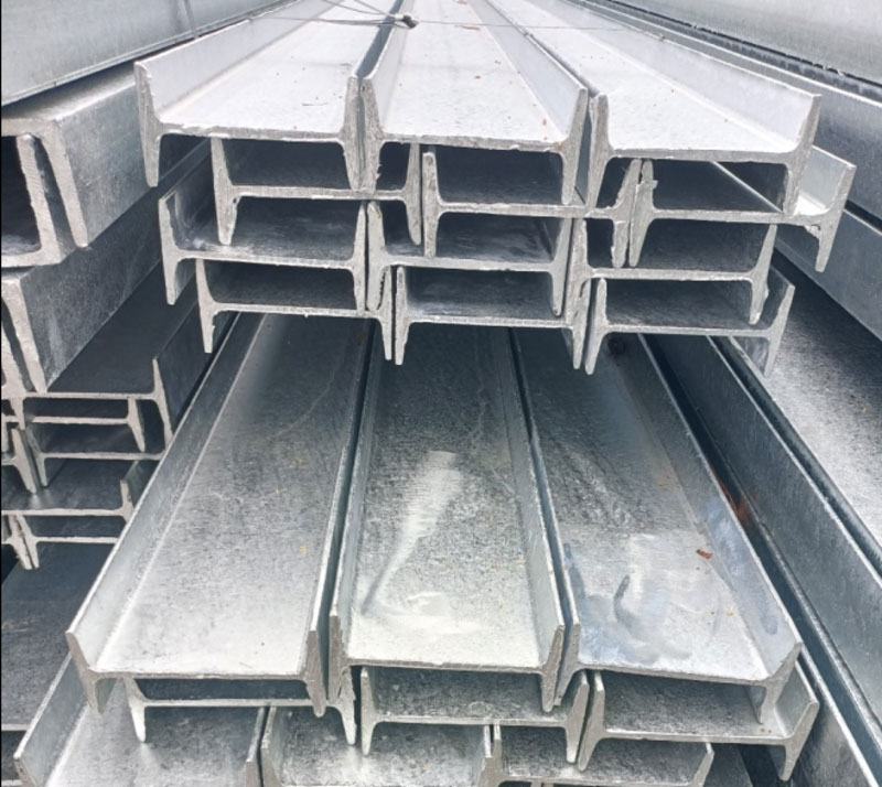 Thép hình H mạ kẽm được mạ mặt ngoài, ít hao mòn hơn
