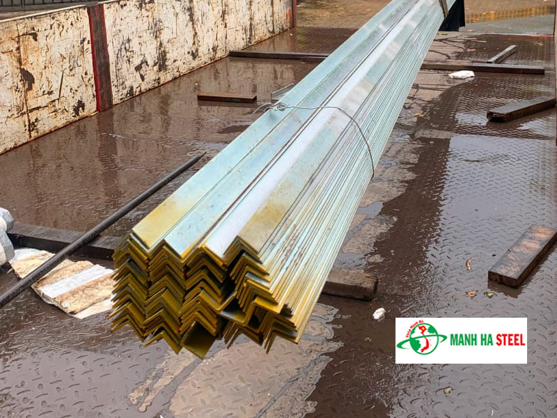 Thép hình V mạ kẽm