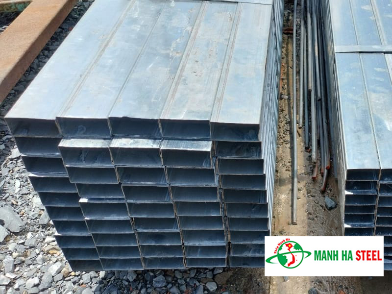 Thép hộp chữ nhật mạ kẽm Ánh Hòa