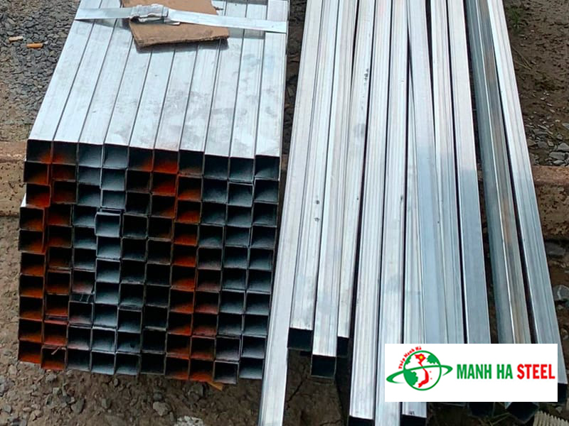Thép hộp vuông mạ kẽm Ánh Hòa