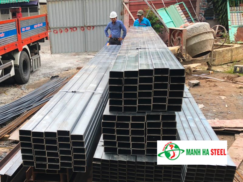 Thép hộp chữ nhật mạ kẽm Nam Kim