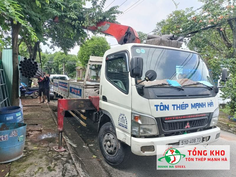 Thép ống mạ kẽm Minh Ngọc giá rẻ, miễn phí vận chuyển tại Đại lý inox Mạnh Hà