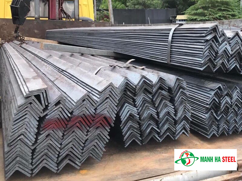 Thép hình V75x75 có dạng hình V, chiều dài cạnh 75mm