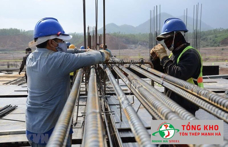 Thép xây dựng phổ biến trong kết cấu công trình