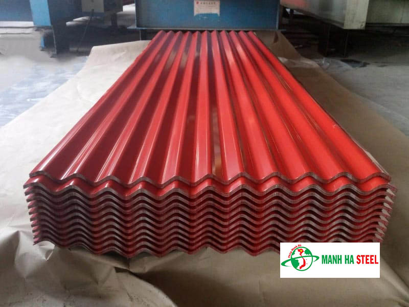 Tôn lợp 11 sóng tròn