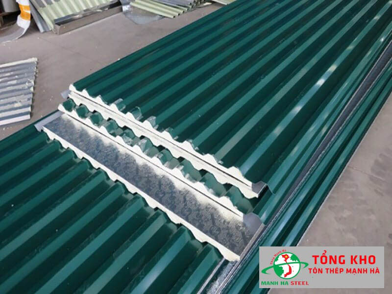 Tôn cách nhiệt 9 sóng vuông