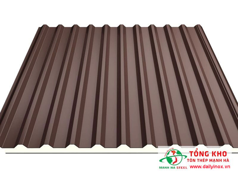 Tôn cách nhiệt Đông Á màu đỏ