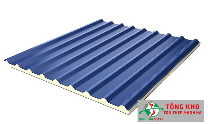 Tôn la phông xanh dương cách nhiệt