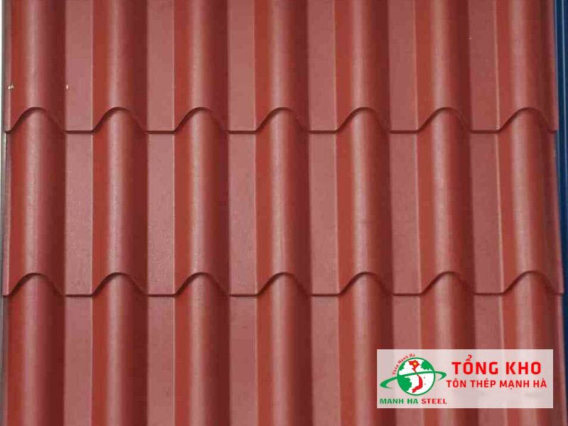 Mạnh Hà là đại lý chuyên phân phối sản phẩm tôn giả ngói ruby mới nhất hiện nay - Liên hệ ngay Ck 3-7%