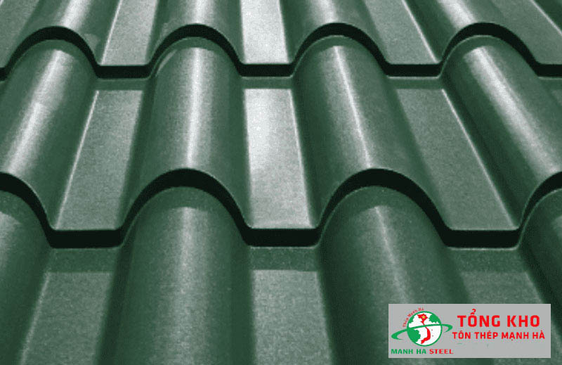 Mạnh Hà là địa chỉ chuyên phân phối sản phẩm tôn giả ngói màu xanh rêu, uy tín, giá rẻ