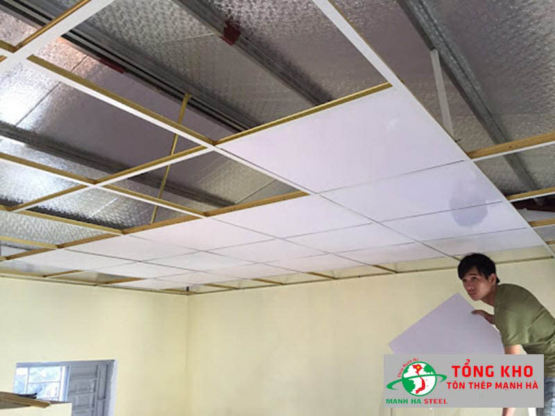 Tôn la phông đóng trần nhà