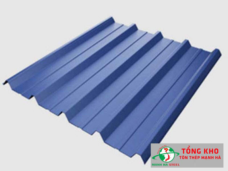 Tôn lợp xanh dương 5 sóng