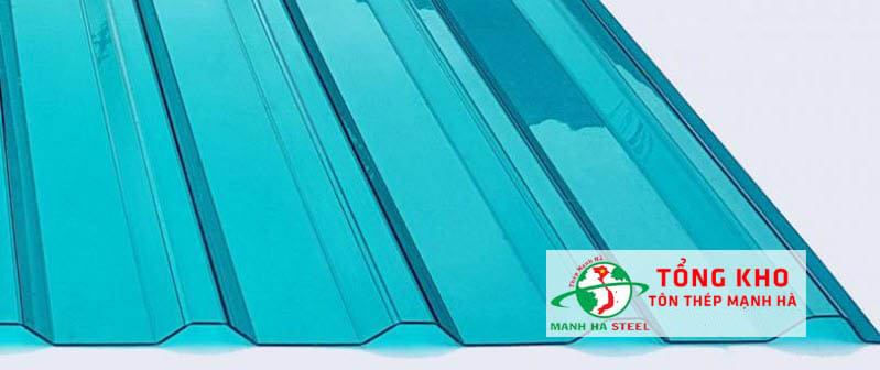 Đại lý inox Mạnh Hà chuyên phân phối sản phẩm tôn nhựa màu xanh giá rẻ