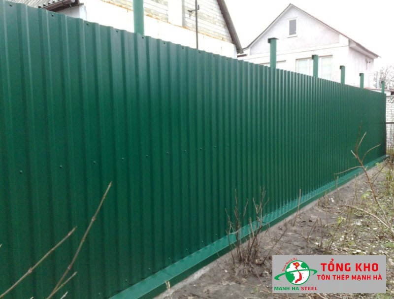 Quây tôn làm hàng rào bảo vệ