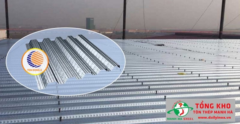 Tôn đổ sàn Deck Đông Á