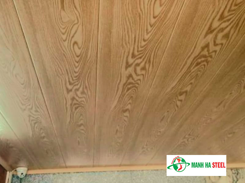 Tôn xốp vân gỗ mẫu 1