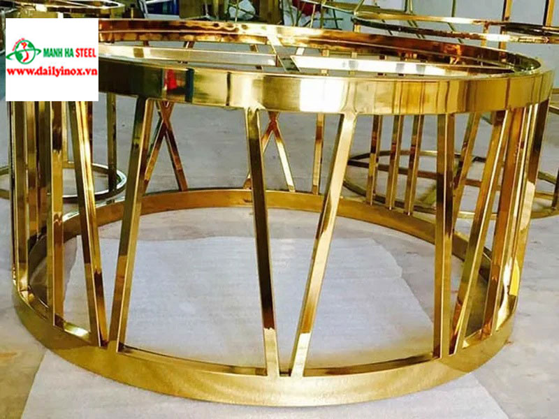 cách mạ vàng inox