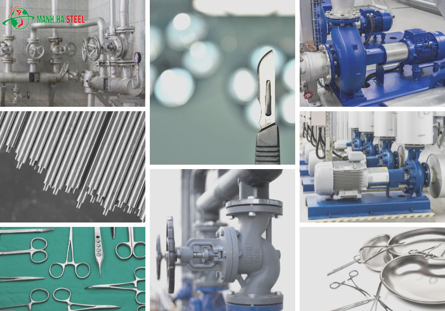 Ứng dụng của thép martensitic