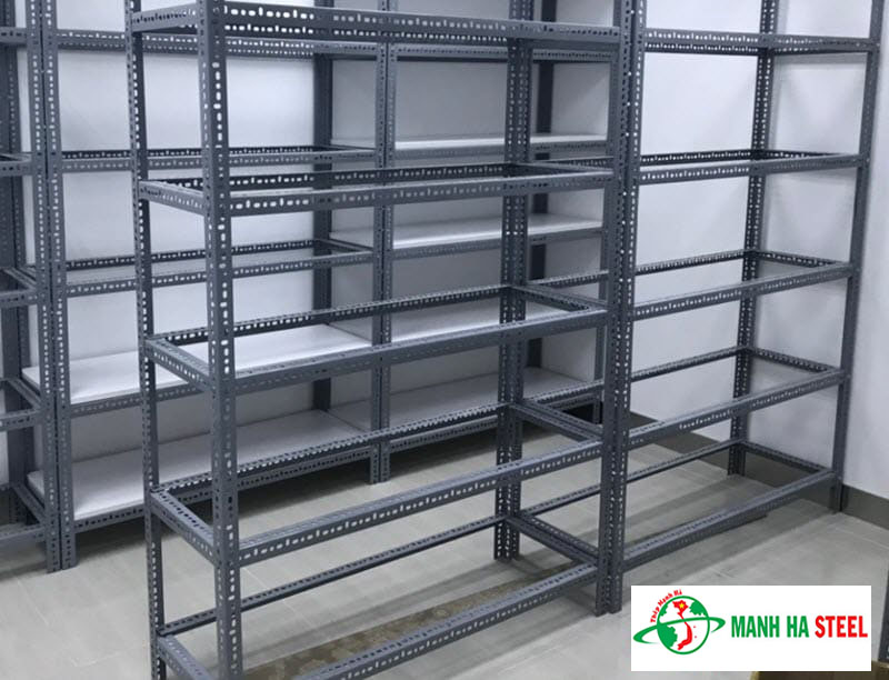 Ứng dụng sản xuất tủ kệ đựng hàng hóa