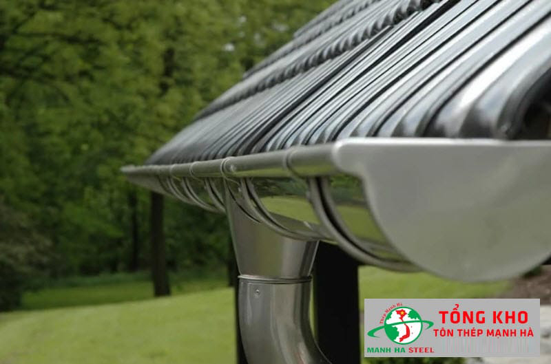 Ứng dụng máng inox trong thi công hệ thống thoát nước