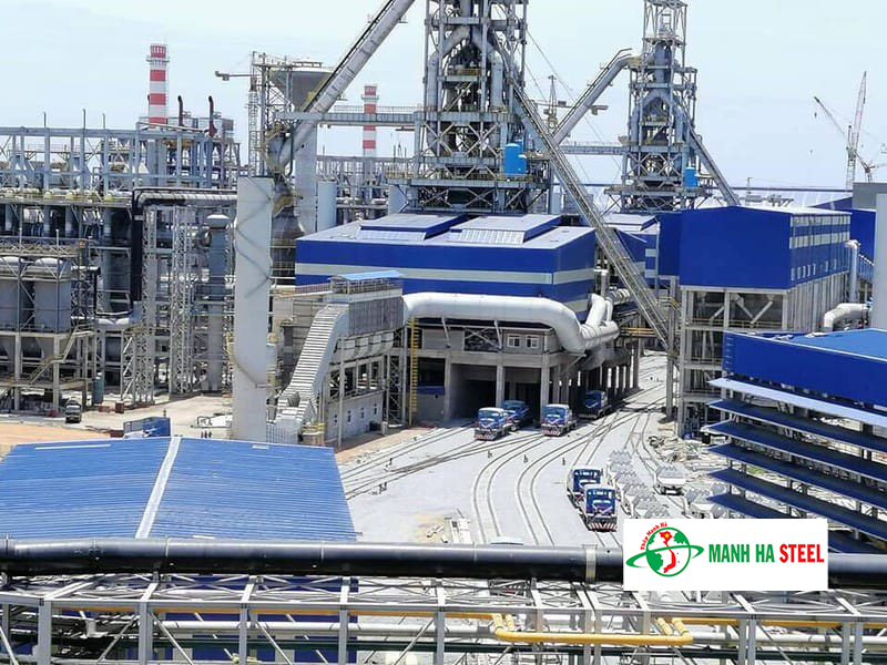 Nhà máy ứng dụng công nghệ lò cao của Hòa Phát