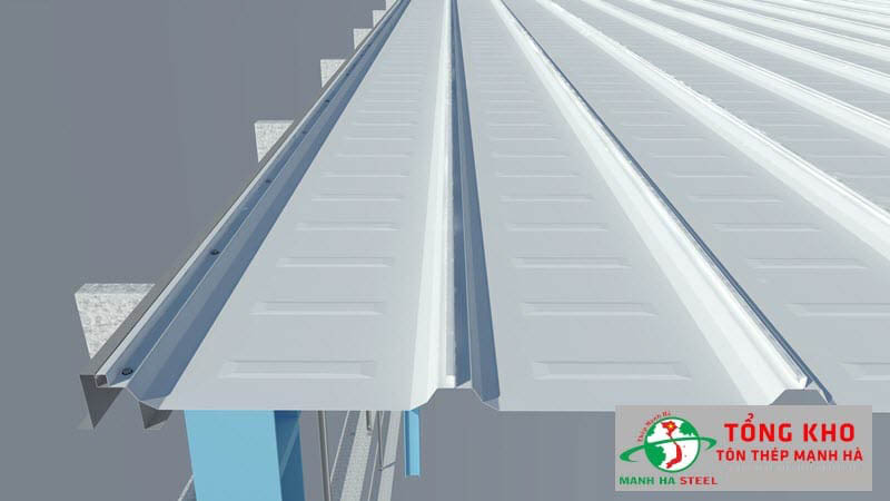 Tôn seamlock Đông Á có độ bền cao, chống hao mòn tốt