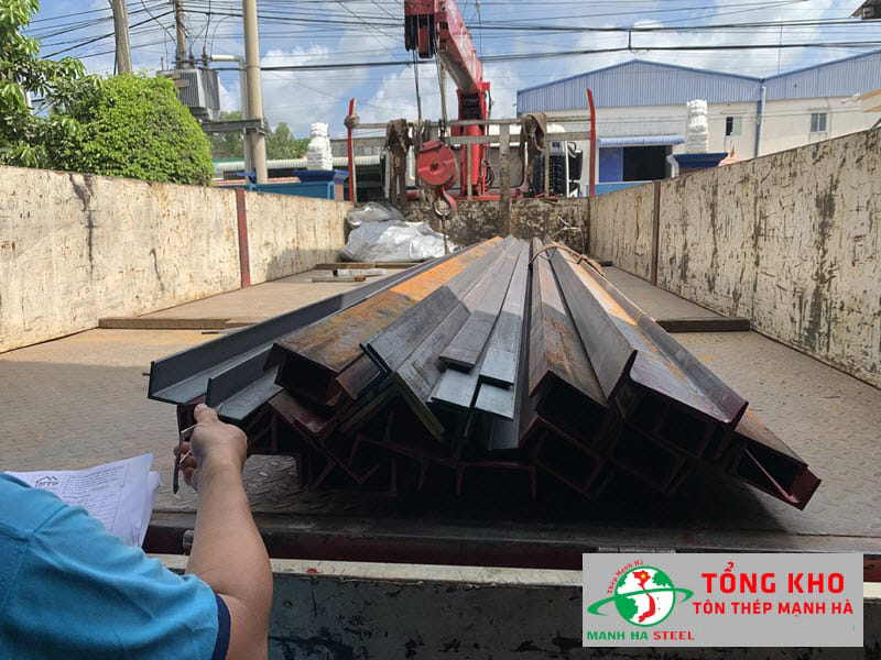 Mạnh Hà vận chuyển thép hình Nhật Bản toàn khu vực TPHCM, miền Nam