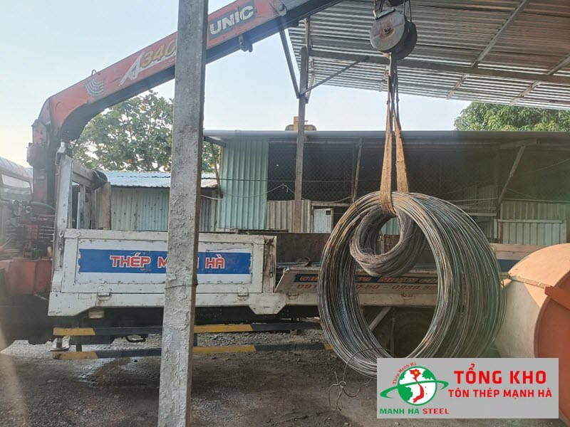 Vận chuyển thép xây dựng toàn Miền Nam