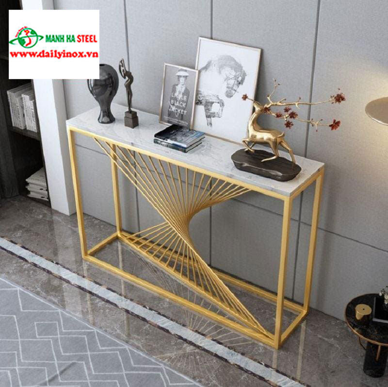 Bàn Console Inox