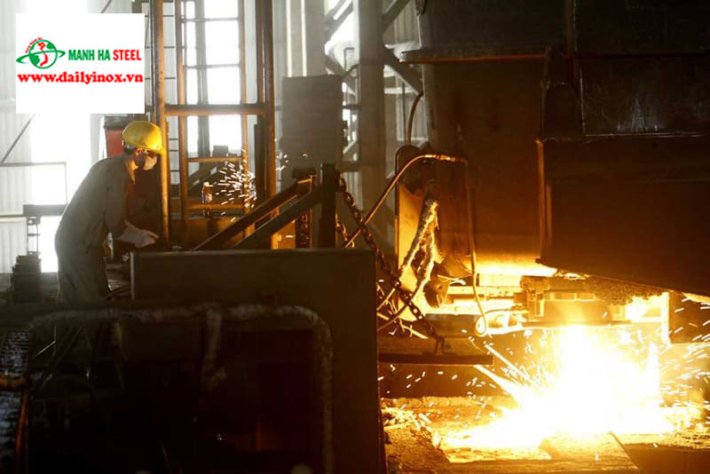 Quy Trình Sản Xuất Thép