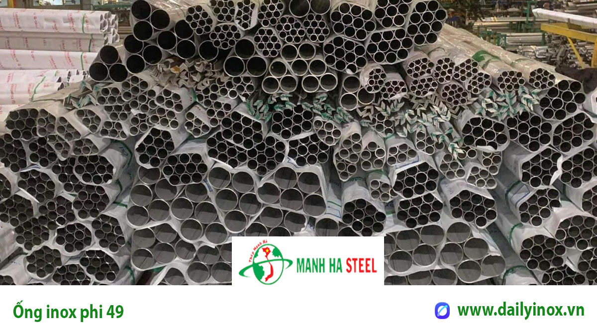 Ống inox phi 49