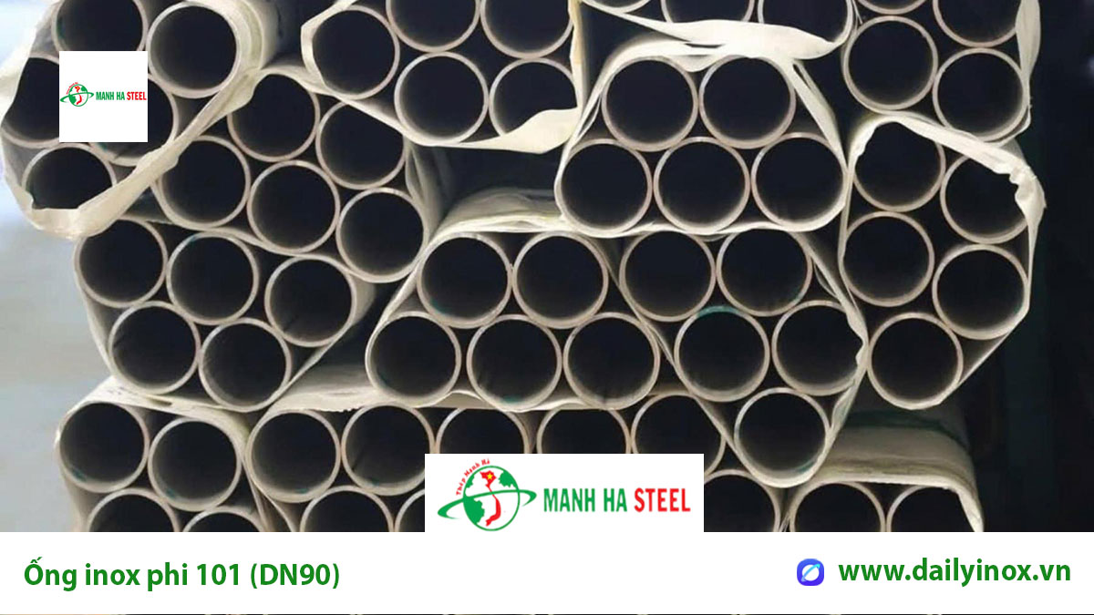 Ống inox phi 101 (DN90)